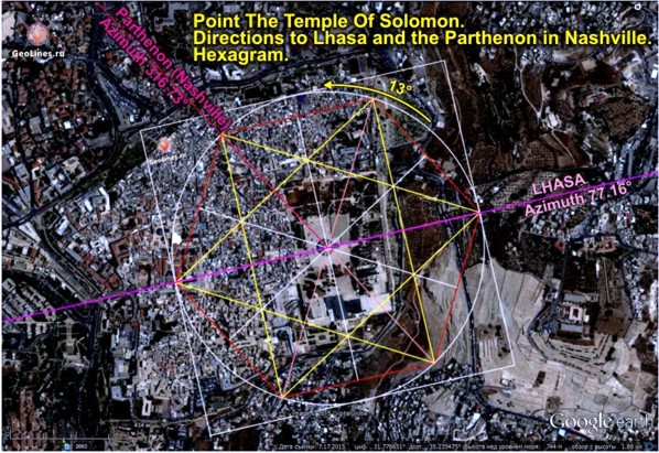 Храм Соломона гексаграмма