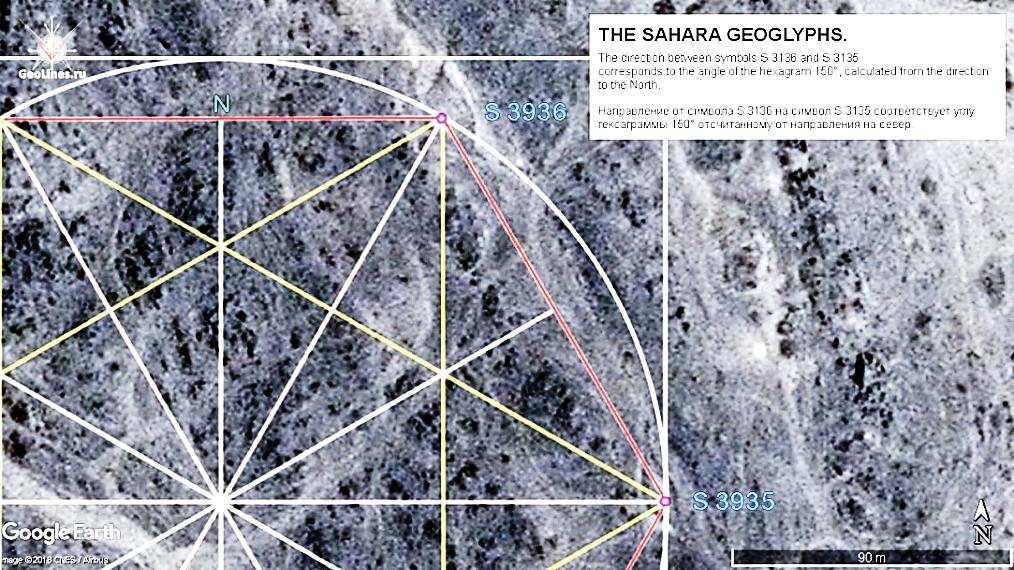  геоглифы  Сахары 