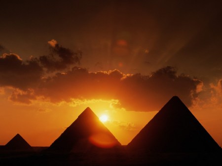 Великая пирамида, пирамида Хефрена, Хуфу, Микерина, Менкаура, храм, плато Гиза, гексаграмма, комплекс пирамид,  Сфинкс.