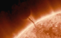 гигантские торнадо в атмосфере Солнца