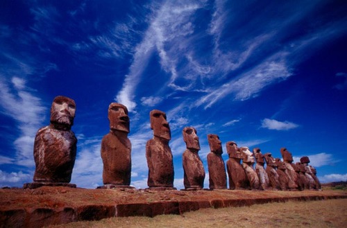 Моаи остров Пасхи